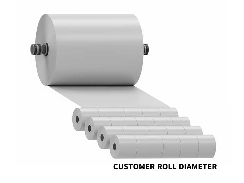 CUSTOMER ROLL DIAMETER
